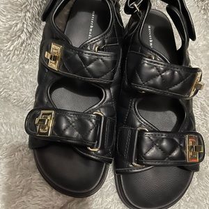 Black strap sandals mercer&madison